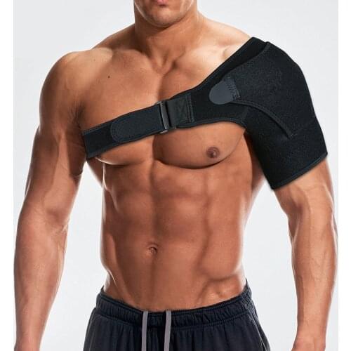 Shoulder Brace Sleeve Adjustable Breathable Neoprene Protection Cuff Shoulder Guard Support Brace For Joint Dislocated Shoulder