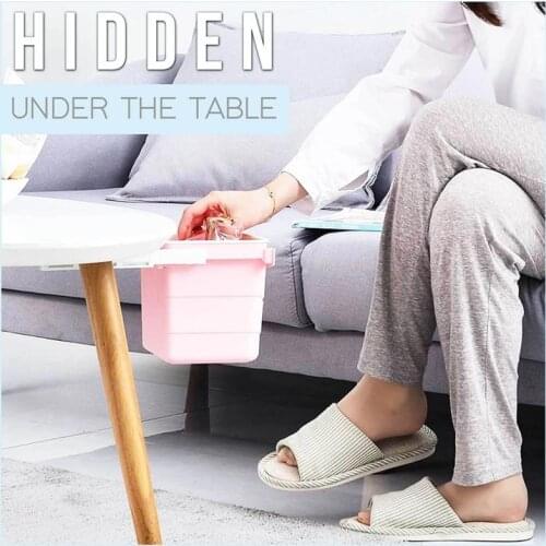 Kitchen Cabinet Door Hanging Trash Garbage Bin Can Rubbish Container Household Cleaning Tools Waste Bins Home Kitchen Garden