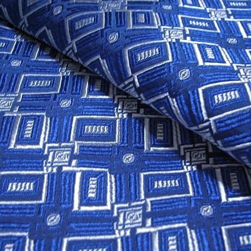 Blue classic lines high-grade brocade cloth / silk fabrics /cos costume costume Hanfu kimono doll dress/100CM*70CM