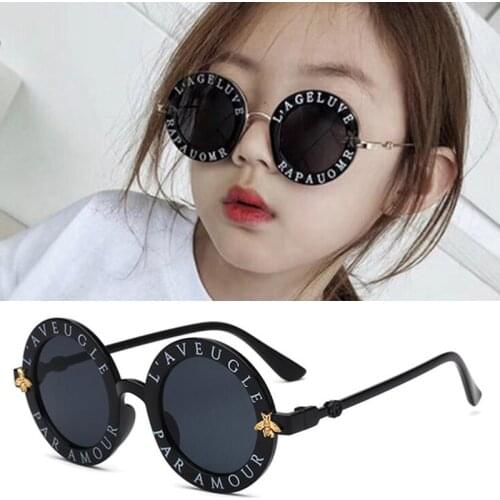 Steampunk Cartoon Kids Sunglasses Boys Girls Luxury Vintage Children Sunglasses Round Sun Glasses Oculos Feminino Accessories