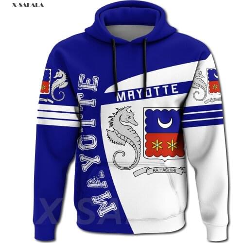Africa Country Madagascar Madeira Malawi 3D Over Print Hoodie Man Women Zipper Pullover Sweatshirt Jersey Streetwear Tracksuits