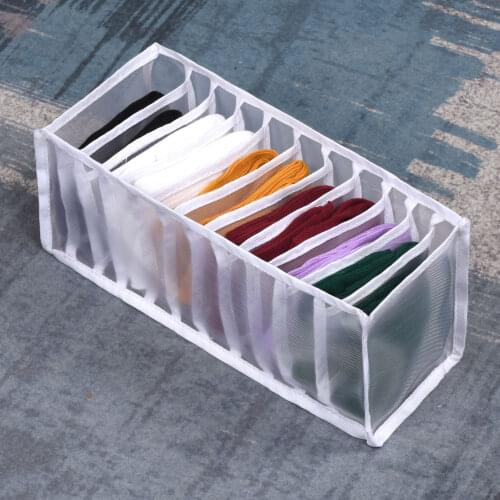 Underwear Bra storage box 4 colors drawer storage box underwear scarf socks bra drawer divider line