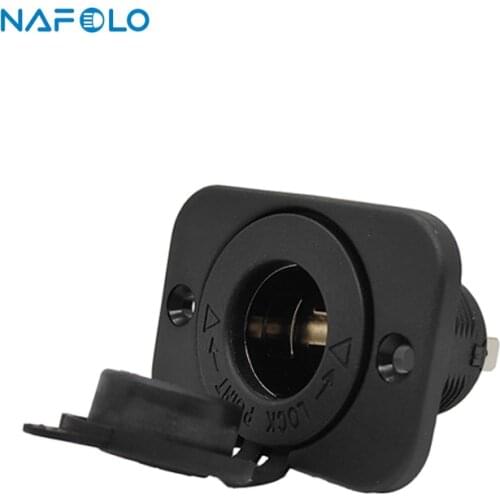 12V Car Socket Motorcycle Boat Tractor Accessory Waterproof Cigarette Lighter Splitter Power Socket Plug Outlet Car-styling