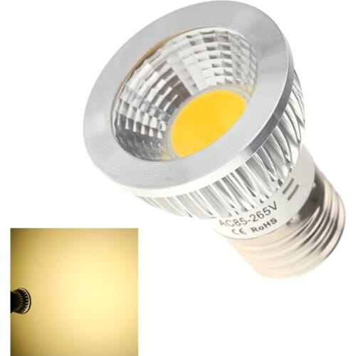 2pcs E27 5W COB LED Spot Light Lamp Bulb High Power Energy Saving 85-265V Drop shipping