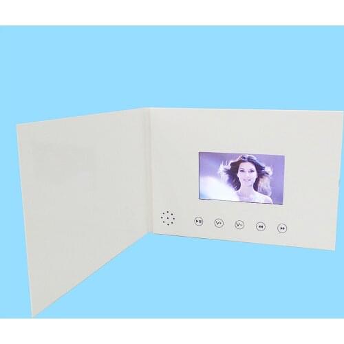 4.3inch New Video Brochure Cards for Presentations Digital Advertising Player 4.3 inch Screen Video Greeting card 256m on sale
