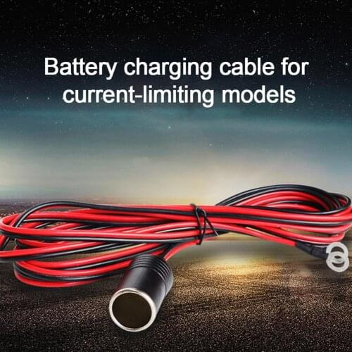 4m 12V/24V Car Heater Current Limiting Line Battery Cigarette Lighter Connection Line Automobile Electric Accessories