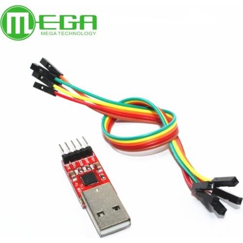 5pcs CP2102 module USB to TTL serial UART STC download cable PL2303 Super Brush line upgrade