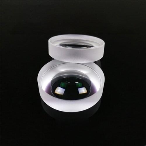 6mm Mini K9 Optical Glass Focal Length -11.3mm Double Concave Lens Biconcave Minifier Lenses 520nm AR Coating Projection Lentes