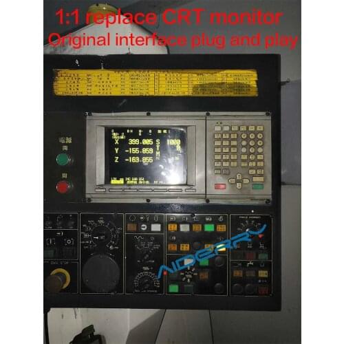BM09DF MDT962B FCUA-CT100 compatible LCD display 9 inch for E64 M64 M300 M500 M520 M64S CNC system CRT monitor