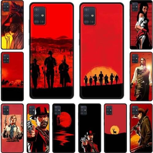 Red Dead Redemption 2 Phone Case for Samsung Galaxy A51 A71 A21s A12 A31 A41 A32 A02s A11 A72 A52 A42 5G A01 A91 A21 EU Cover