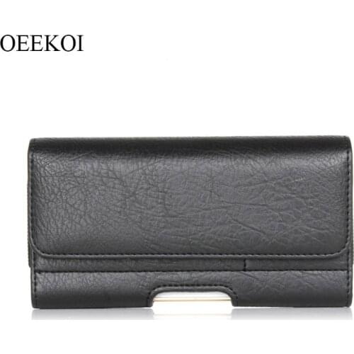 OEEKOI Stone Pattern Belt Clip Pouch Holster Case for Highscreen Fest Pro/Fest/Razar Pro/Razar 5Inch