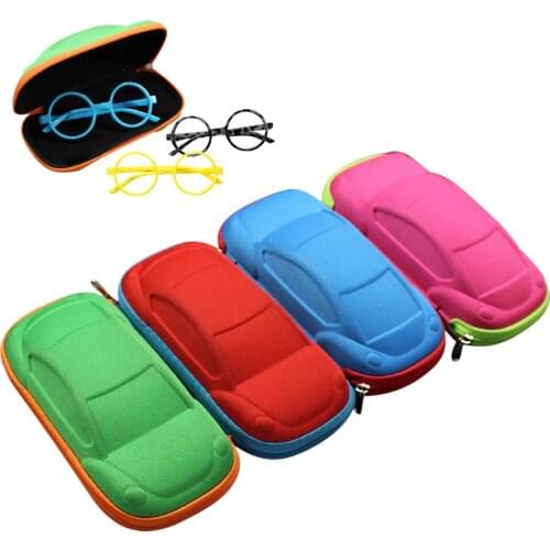 Kids Glasses Eyewear Case Childrens Colorful Box For Sunglasses Portable Eyeglasses Storage Cover Pendant Eyewear Accessories