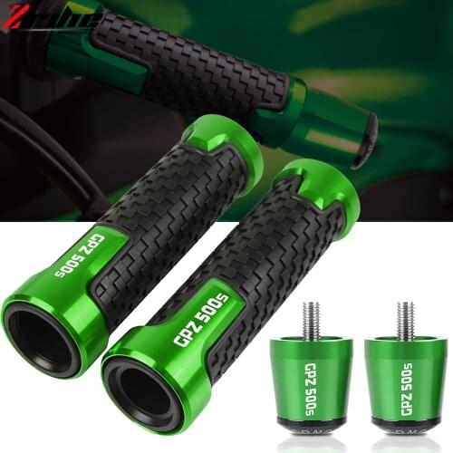 For KAWASAKI GPZ500S EX500R NINJA GPZ 500S GPZ500 S EX500 EX 500 R 1990-2009 Motorcycle 7/8" 22mm Handle Bar Grips Handlbar Ends
