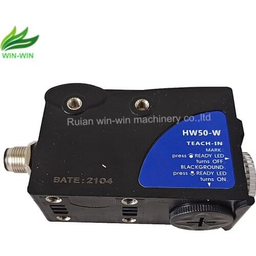 HW50-W Intelligent three-color photoelectric photoelectric color sensor Automatic tracking photoelectric sensor