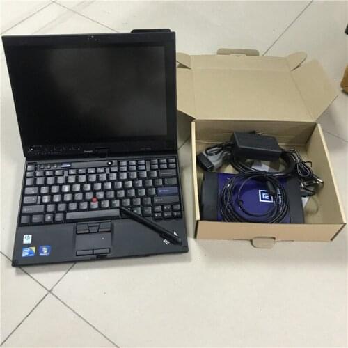 Used laptop X201t I7 CPU 4G Touch Screen 360GB SSD Auto multiple diagnostic interface Code Reader G-M MDI with GDS2 + TECH2WIN