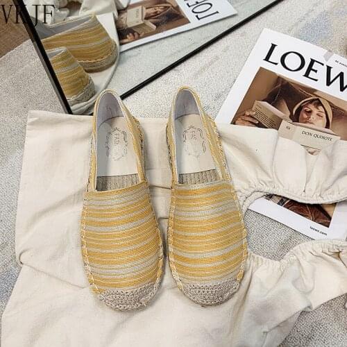 2021 New Womens Flat Shoes on Canvas Fashion Foot Round Head Fisherman Shoes Outdoor Leisure Walking Shoes Womens Cloth Shoes