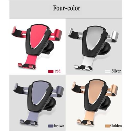 Gravity Car Mount Mobile Phone Holder Car Air outle Clip Stand Cell phone GPS Support For iPhone 11 XS X XR 7 Samsung Huawei