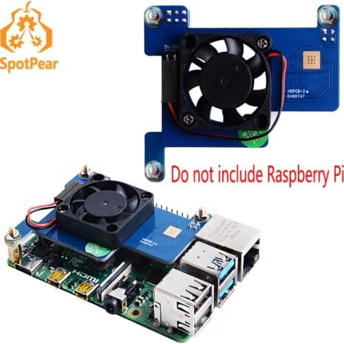 Raspberry Pi Fan PoE HAT for Raspberry Pi 4B/3B