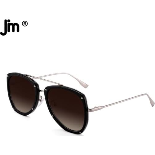 Pilot Men Women Sunglasses Double Bridge Brand Designer Retro Sunglasses