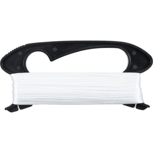 Outdoor Kites Flying Toys 100m Nylon Kite Line Cord Winder Organizer D-shaped Handle String Wire Board Camping Gear Kit