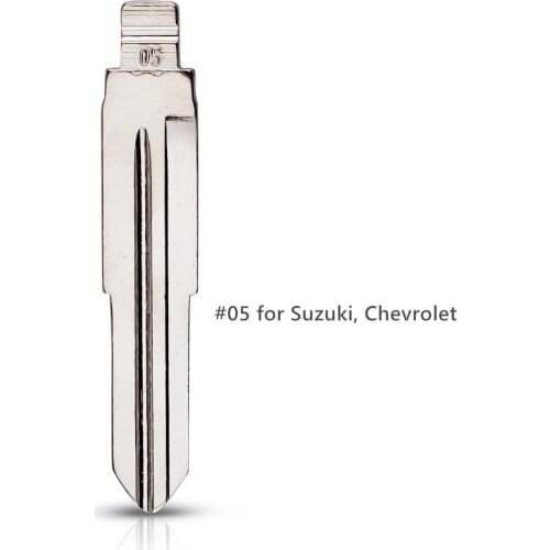 Uncut Flip KD Remote Key Blade #05 Type for Suzuki for KEYDIY remote Chevrolet car Key Replacement