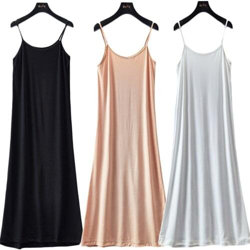 Women Based Vest Lady Midi Long Sleeveless Tops Tees T-Shirt Black White Rice Fashion Summer Outfits Slim Tanks Bottomings WZ908