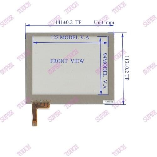 ZhiYuSun POST 5.7 inch four wire resistive Touch Screen touch 141*113 screen GPS navigation TR5-057F-11