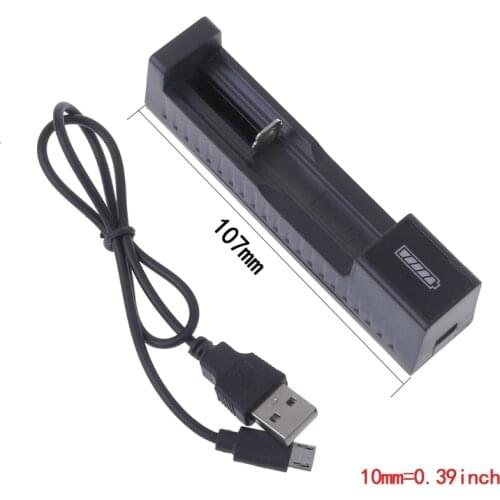 3.7V Universal Rechargeable Battery USB Charger For 18650 16340 14500 10400 26650 Li-ion