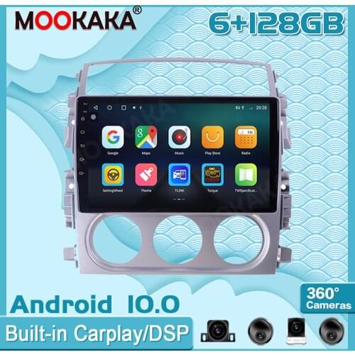 6+128GB Android 10.0 For Suzuki Liana 2004-2008 Surround View Camera Car Multimedia Player Stereo Radio GPS Navigtion Recorder