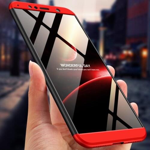 Huawei Honor 7C 5.7" Case Honor7C Matte 360 Degree Full Protection Hard Case For Huawei Honor 7C AUM L41 AUM-L41 Russian Version
