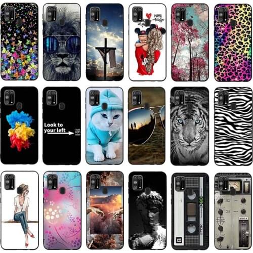 For Samsung Galaxy M31 SM-M315F Case TPU Silicone Capa For Samsung Galaxy M31 M 31 Cover Scenery Case For Samsung M31 Coque