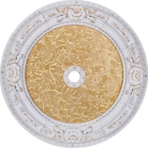Decorative Round Designed Vintage Looking Ceiling Medallion for Chandeliers 60cm 23.62