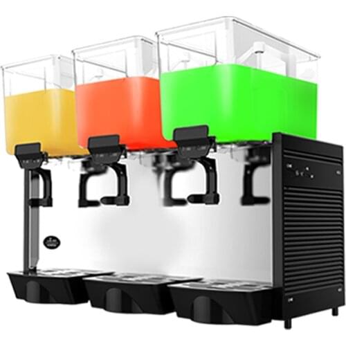 Cold Drink Dispenser 15L*3 tanks Mix type Juice Dispenser Commercial Automatic Beverage machine Cold Drink machine For Coke juic