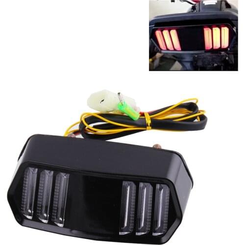 For Honda MSX125 CBR650F CTX700 CTX700N Motorcycle Integrated LED Tail Light Brake Turn Signal Blinker