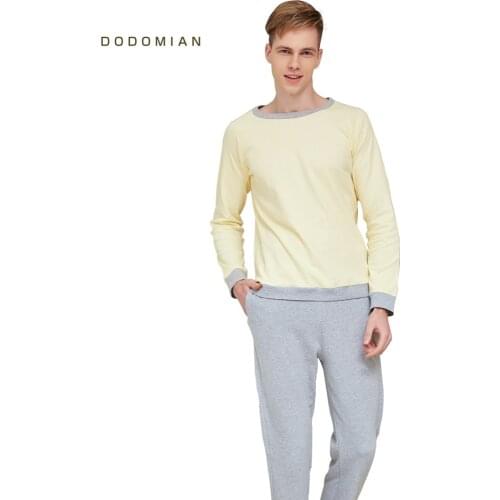 DO DO MIAN Mens Home Suits