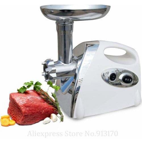 Electric Household Sausage Stuffer Mincer Colorful Meat Grinder 220V 3 Cutting Plates Meat Processing Device