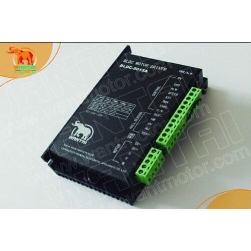 Good Quality! CNC Wantai Brushless DC Motor Driver BLDC-5015A 24-50V 15A-45A Milling Laser Plasma Engraver