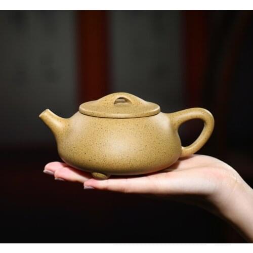 Yixing Shipiao Teapot Handmade Master Tea Kettle Creative Teaware