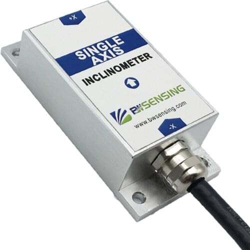 BWK210 BWK218 One Axis Inclinometer 0-5V 0-10V 4-20mA 0-20mA 0-24mA Clinometer single axis tilt sensor 1 axis inclination sensor