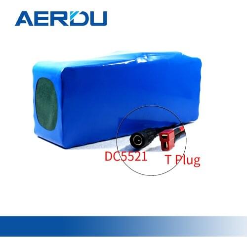 AERDU 48V 13S5P 17.5AH with 30ABMS 18650lithium battery pack for Long-distance electric bicycles scooters high-power motorcycles