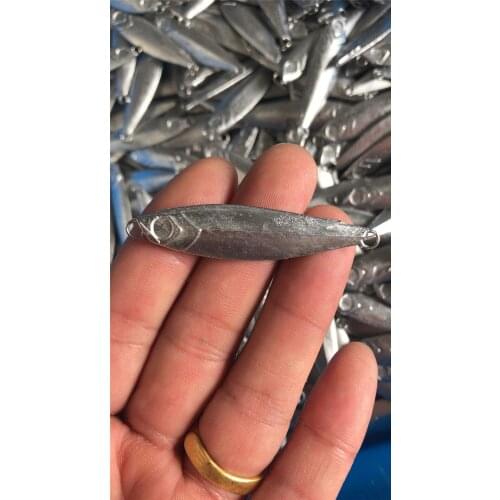 New 1 Piece 1 Piece 10g4.5cmMetal Jig Fishing Lure Tackle Sea Freshwater Fish Bait Isca Artificial Jigs Hard Spoon Lures Jigging