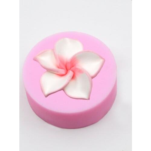 Small Size Flower Chocolate Candy Handmade Soap Cake Decoration Silicone Molds DIY Baking Tools
