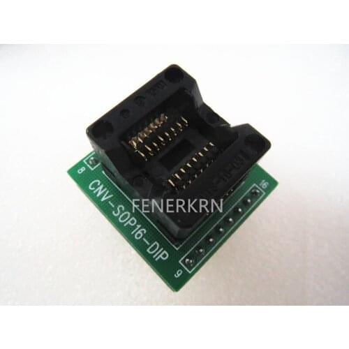 Opentop SOP16/DIP16 spacing 6.2mm IC Burning seat Adapter testing seat Test Socket test bench in the stock