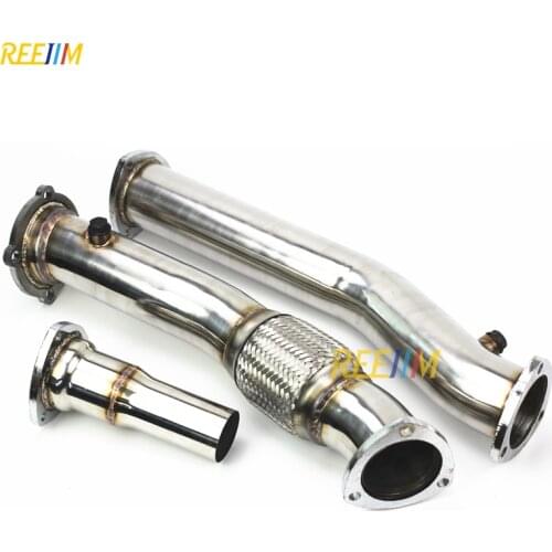 SS304 3.0'' Catless Exhaust Downpipe For AUDI A3 S3 /TT Quattro MK1 1.8T 1998-2006