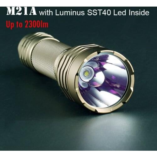 LED Flashlight Convoy M21A with Luminus SST40 Led Inside Lanterna 2300lm Portable Torch 21700 Lantern Camp Lamp EDC Flash light
