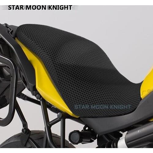 Motorcycle Protecting Cushion Seat Cover Fit For Kawasaki Versys 650 Versys650 Fabric Saddle Seat Cover Accessories