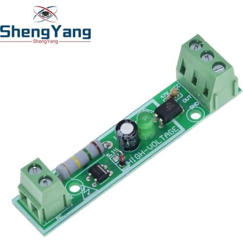 1-Bit AC 220V Optocoupler Isolation Module Voltage Detect Board Adaptive 3-5V For PLC Isolamento Fotoaccoppiatore Module