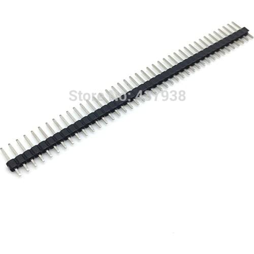 20pcs 40 Pin 1x40Pin 2.54mm Single Row Male Breakable Pin Header Connector Strip