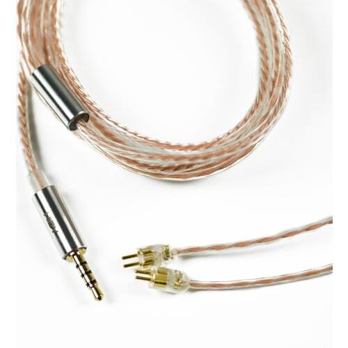 Earphone Accessories 2.5 MM Balanced Upgrade Cable 0.78mm 2-Pin Compatible For HiBy Beans