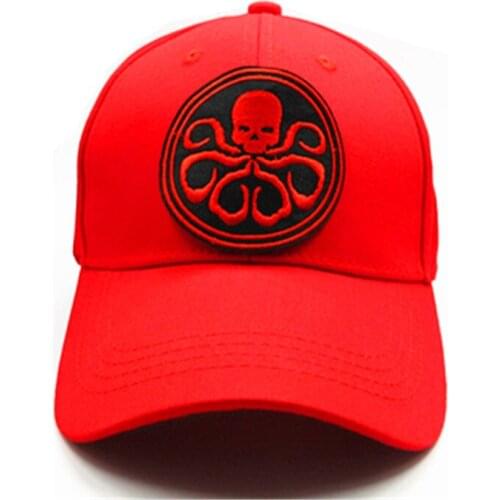 Octopus Animal Embroidery Cotton Baseball Cap Hip-hop Cap Adjustable Snapback Hats for Men and Women 215